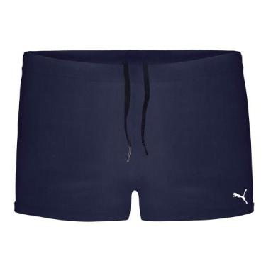 Imagem de Sunga Lisa Masculina Básica Modelo Boxer Boxer Proteção Uv50 - Selene,