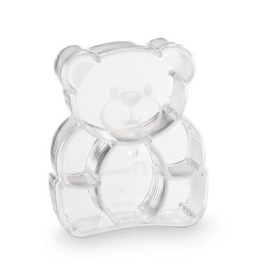 Imagem de Caixinha p/ lembrancinha ursinho transparente pct c/ 05 un. - Oldani