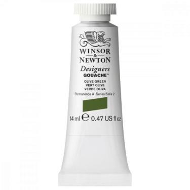 Imagem de Tinta Guache Winsor Designers 14ml S2 447 Olive Green - Winsor & Newto