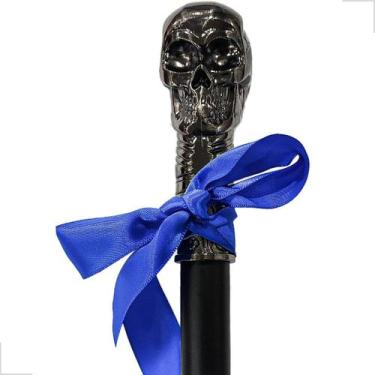 Imagem de Bengala de Exu Acessório Luxo Passeio e Decorativo - Rei Dos Orixás, C