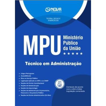 Imagem de Apostila Mpu 2024 - Técnico Em Administração