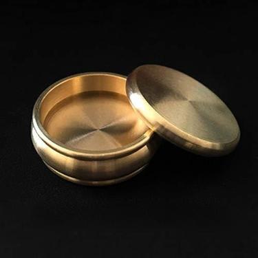 Imagem de SUMAG Buddha Slot Box (Half Dollar,Brass) Magic Tricks Magician Close up Illusions Gimmick Prop Mentalism Coin Appear Vanish Magic