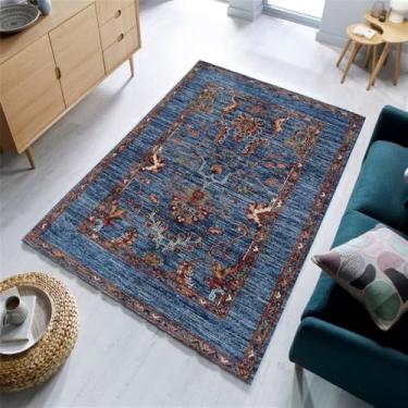 Imagem de HJZSZX Estilo étnico retrô Sala de estar Tapete Mesa de centro Vestiário Tapete macio Casa Quarto Cabeceira Tapete de pelúcia, QH1470, ER, 300x400CM