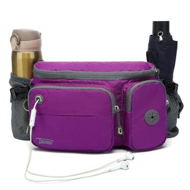 Imagem de TUDEQU Pochete Tática com Suporte para Garrafas de Água, Roxa, Large