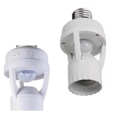 Imagem de Sensor de Presença Bivolt para Soquete E27 com Fotocélula - Bonanza