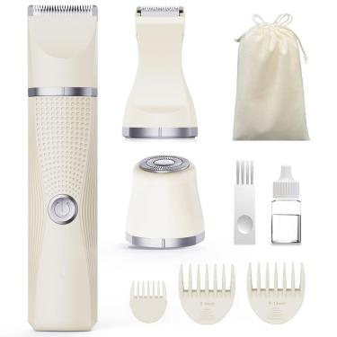 Imagem de Barbeador elétrico unibono 3 em 1 para mulheres à prova d`água