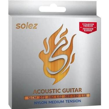 Imagem de Encordoamento violao solez slc m hylon h.tension - ( h - 6 /19 )