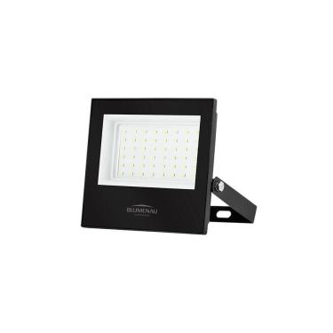 Imagem de Refletor Blumenau Led Play 50w Preto Bivolt Luz Verde