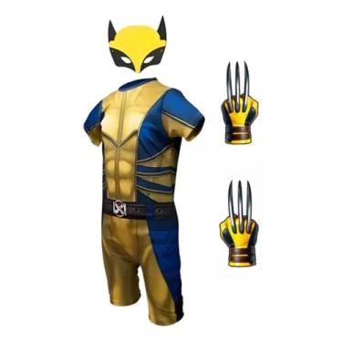 Imagem de Fantasia Infantil Wolverine 2 Garras E Máscara dos 12 meses aos 9 anos