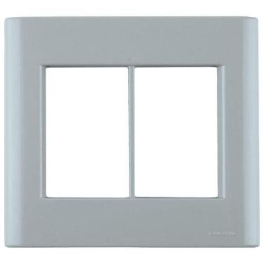 Imagem de Placa 6 Postos 4x4 Tramontina Giz Verde Ardósia Tramontina