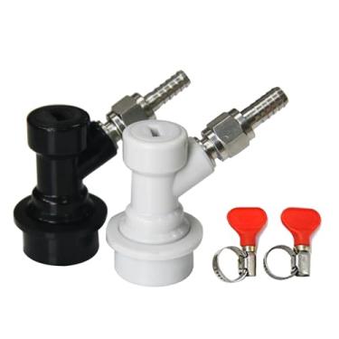 Imagem de Fabricação caseira de cerveja Cornelius Type Ball Lock Disconnect Beer Corny Keg Connector Liquid Gas For Homebrew Ball Lock Keg Dispenser Acessórios para vinho