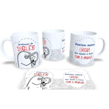 Imagem de Caneca de Porcelana Personalizada Com Frases Engraçadas e Deboche dia do Professor (Inglês)