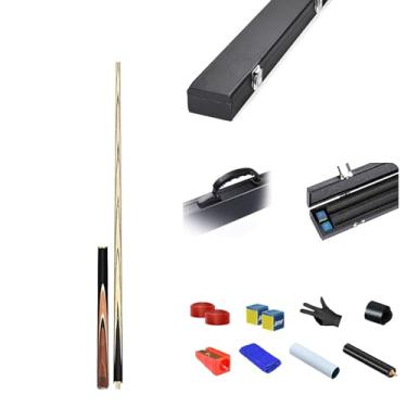 Imagem de Taco de Bilhar Premium, Feito com Madeira Durável, Construção de Alta Qualidade e Design Impecável para Partidas (B Tacos de bilhar e acessórios+ barril box A, 10mm)