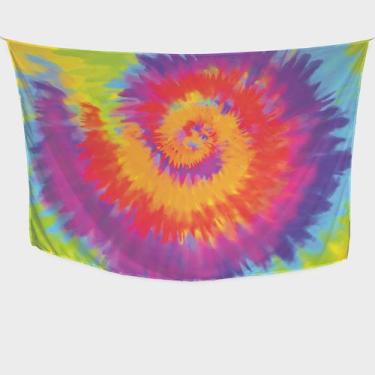 Imagem de Canga/Pareô Sublimado Tie Dye Colors 1,00x1,50m - Fera Print - Sublima