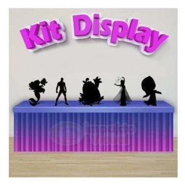 Imagem de Kit 5 Displays De Mesa Festa Decoração Infantil Aleatório - IMPAKTO VI