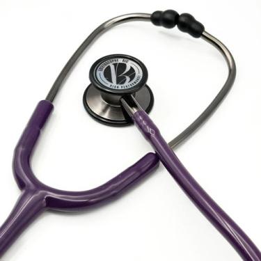 Imagem de Estetoscópio BIC Eternity Adulto e Pediátrico Malbec Grafite