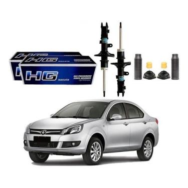 Imagem de Kit Amortecedor Dianteiro J3 Turin Sedan 1.4 1.5 2011 A 2015 - Nakata