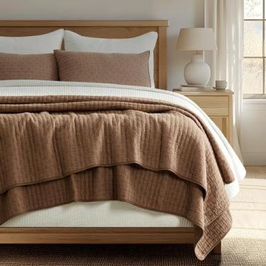 Imagem de Conjunto de roupa de cama EVERGRACE x Kinsey Walsh Cross Stitch - EVER