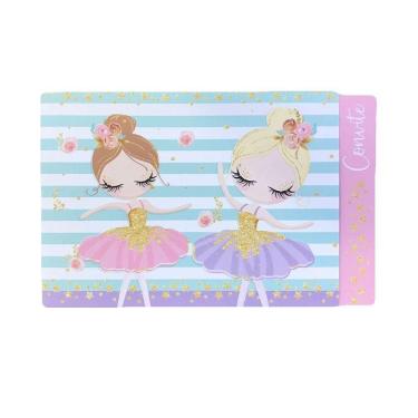 Imagem de Convite De Aniversário Bailarinas - 8 Unidades