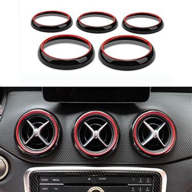 Imagem de Angelguoguo Adesivo para decoração de ar condicionado para carro para Mercedes Benz A/B/GLA/CLA Class GLA180 200 220 260Angelguoguo SHYY0045