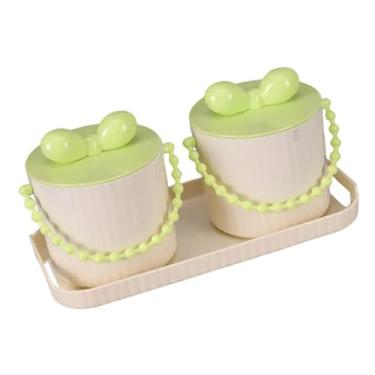 Imagem de YWJLQH Dividido Sanging de bandeja de servir lanche de placa de prato para reuniões de família para reuniões de família, 2 Peças