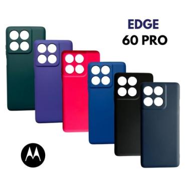Imagem de Capa Capinha Case Silicone Compativel Para Moto Edge 60 Pro - Generica