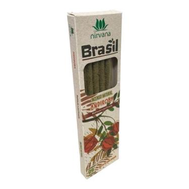 Imagem de Incenso Natural Nirvana Andiroba Brasil Cx Com 9 Varetas - Lua Mística