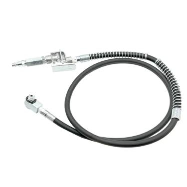 Imagem de Componentes do interruptor de ar comprimido mangueira de ar com conexões de 0,6 cm, comprimento 1250 mm, com botão manual