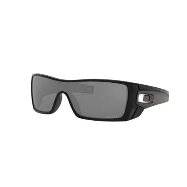 Imagem de Óculos de Sol Oakley Masculino OO9101 Batwolf Retangulares, Tinta Preta/Preto Prizm, 27 mm