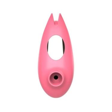 Imagem de Estimulador Clitoriano Duplo 10 Modos De Pulsação Vibrador Compacto Discreto e Recarregável [PINK]