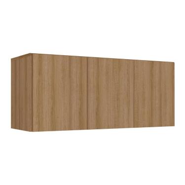 Imagem de Armário De Lavanderia Aéreo Multiuso 3 Portas Multimóveis Mp5041 Rustic Rustic