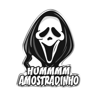 Imagem de Adesivo Hummmm Amostradinho. Preto