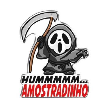Imagem de Adesivo Hummmmm Amostradinho. Preto