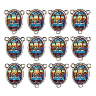 Imagem de 10 Entremeio Nossa Senhora da Esperança Oval Montagem Terços