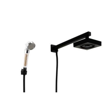 Imagem de Ducha AutoLimpante ABS Ducha Manual com Esferas Ionizantes - AMG Metai