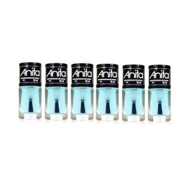 Imagem de Esmalte Endurecedor de Unhas Anita Kit 6 Unidades - Fortalecedor e Base - Secagem Rápida - Custo-Benefício - 177