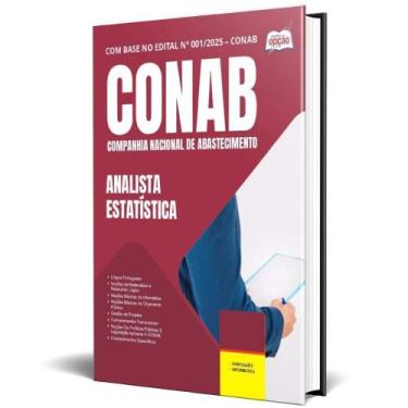 Imagem de Apostila Conab 2025 - Analista - Estatística - Apostilas Opção