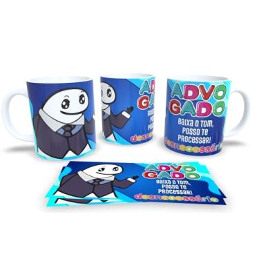 Imagem de Caneca Profissões Criativa – Personalizado em Porcelana para Profissionais (Advogado)