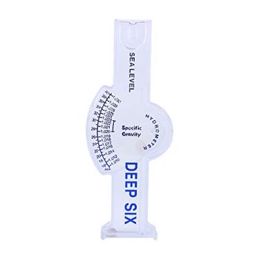 Imagem de GRCFUMO Hidrômetro automático preciso medidor de salinidade de água salgada, hidrômetro marinho Aquarium marinho medidor de salinidade, hidrômetro de aquário acrílico transparente