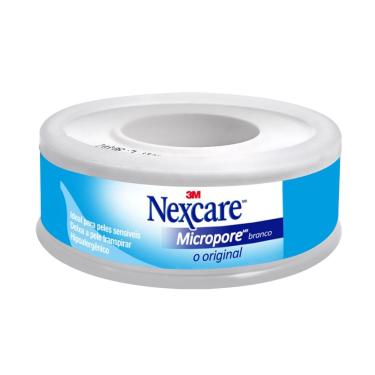 Imagem de Fita Micropore Nexcare Branca 12mm X 4,5m 1 Unidade