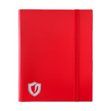 Imagem de Fichário Para Coleção de Cartas Cartinhas, Capacidade de 360 Card em 20 paginas na Cor Vermelho. Pasta presente para jogo de cartas TCG MTG compatível com Carta Pokémon