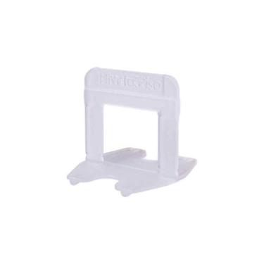 Imagem de Base Nivela Piso Flex 1,5mm - Pacote 50 Peças - Para Cerâmica e Porcel