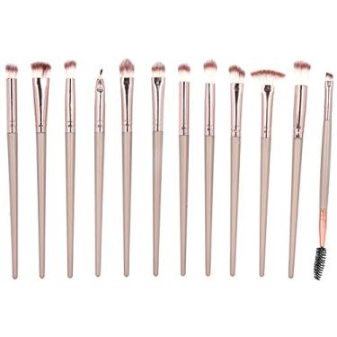 Imagem de Sluffs 12 Pcs Makeup Brushes Set Premium Foundation Blending Blush Concealer Eye Face Lip Brushes for Powder Liquid Cream Complete Makeup Brushes Kit Synthetic Bristles