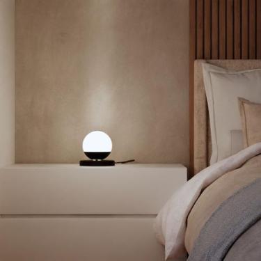 Imagem de Kit 2 Luminarias De Mesa Abajur Decorativo Dormitorio Quarto Casal Lat