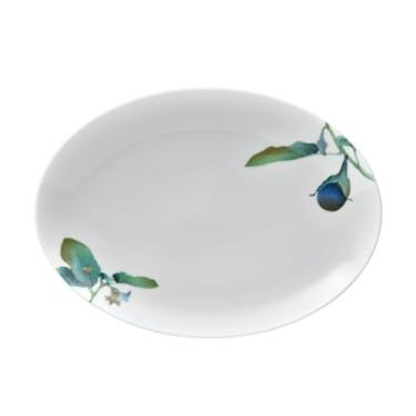 Imagem de Travessa oval rasa 31cm em porcelana de alta qualidade da marca japonesa Noritake.