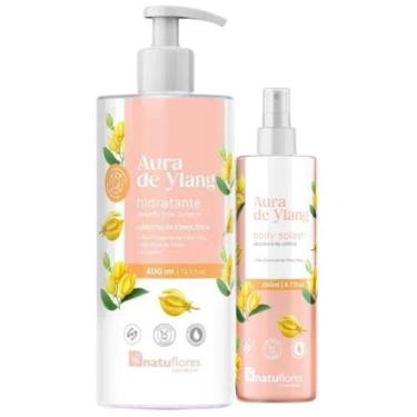 Imagem de kit Aura de Ylang Brilho Radiante (Body Splash + Hidratante) Natuflore