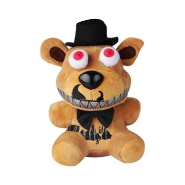 Imagem de Brinquedo de Pelúcia FNAF Freddy - 18cm - Urso e Coelho - Presente par