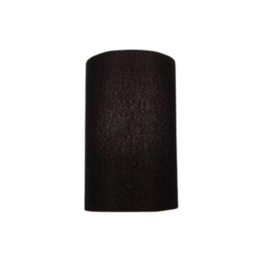 Imagem de Arandela Meia Cana Vivare Md-2031 Cúpula em Tecido 30/18x16cm - Bivolt