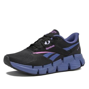 Imagem de Reebok Tênis feminino Zig DYNAMICA 5, Preto/azul crepúsculo/roxo, 37 BR