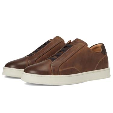 Imagem de Florsheim Tênis masculino Monopoli elástico de renda até os dedos, Cavalo louco marrom, 11 Wide